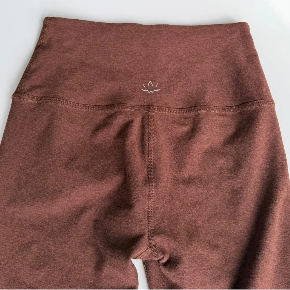 BEYOND YOGA Spacedye Leggings Brown High Waisted Women's Size Medium Yoga Gym - Picture 9 of 10